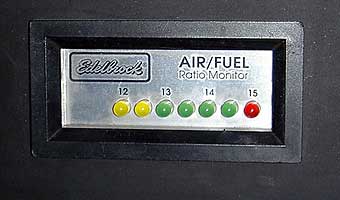 Edelbrock air/fuel meter