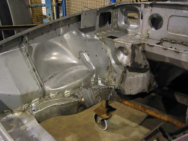 seam-welding should be done before painting, and when the car is unassembled