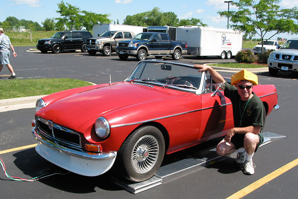 Scott Costanzo and his 68 MGB V6