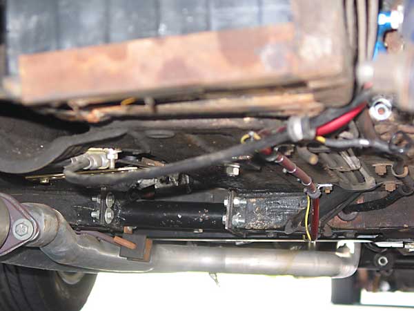 tranny crossmember and exhaust crossover
