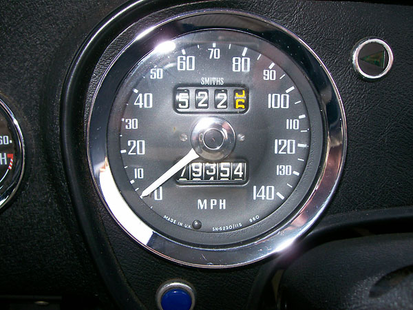80mm speedometer and rev counter