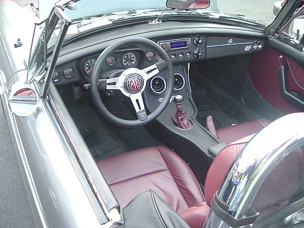 MGB custom interior