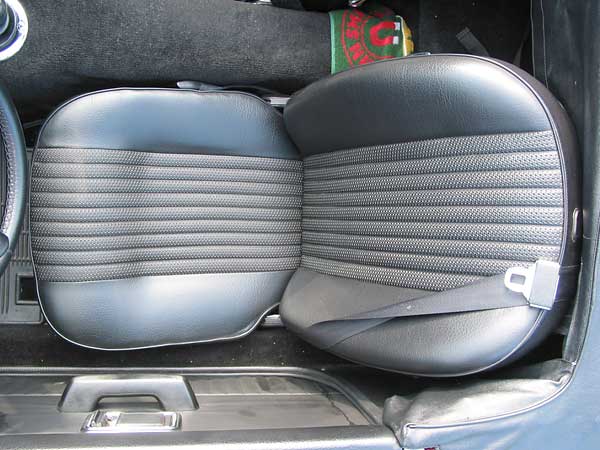 MGB V8 seats and interior trim