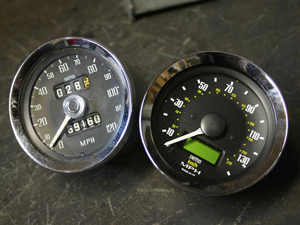 Smiths electronic speedometer.