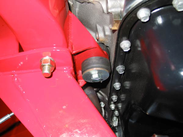 motor mount - installation completed