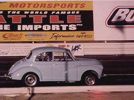 Morris Minor racecar