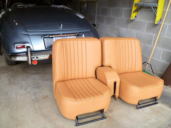 Seats were reupholstered F & H Auto Upholstery of Wheat Ridge, Colorado.