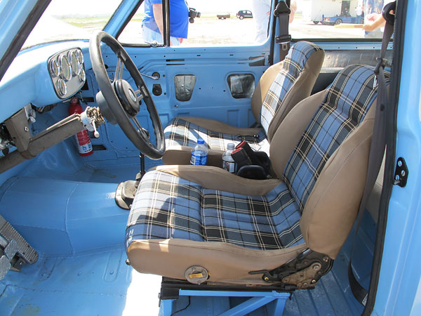 1980s Subaru front seats, upholstered by Ryan.