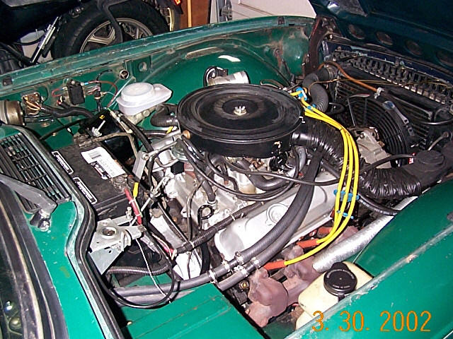 TR6 Buick V6 engine swap