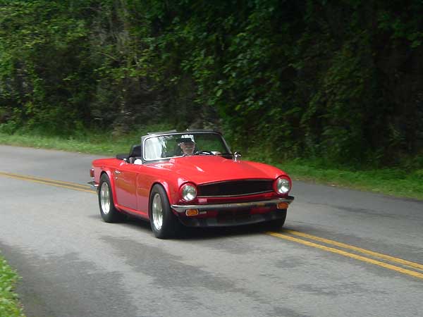 Ted Lathrop's 1976 TR6