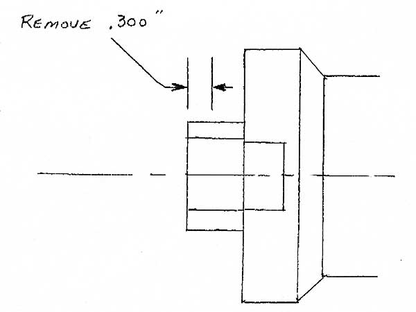 Modifying the Rover Crankshaft for T-5 Transmission Use