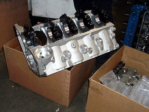 Big Block Chevy (BBC) aluminum engine block