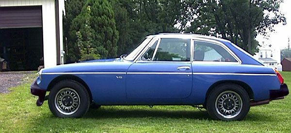 MGB GT V8 - Rubber Bumper