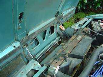 Rover SD1 hood / bonnet hinges