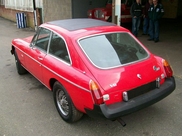 MGB GT V8 - Rubber Bumper