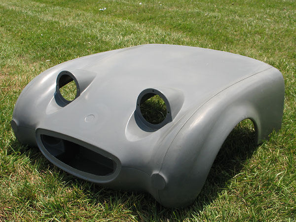 Austin Healey Bugeye Sprite bonnets from Spridgetech