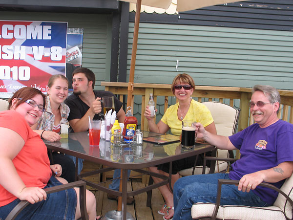 Liz McConnell, Sam McConnell, Ace Kulinski, Mary McConnell, and Phil McConnell.