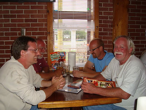 Gary Walker, Scott McDonald, Paul Foster, and Dave Burstyn.