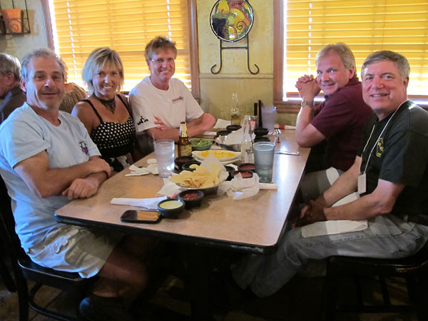 Steve Ward, Katie Ermakovich, Ken Hiebert, Artie Clark and Scott Costanzo.