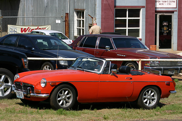 Joe Blackwood - Kearney, MO - 1974 MGB (four cylinder)