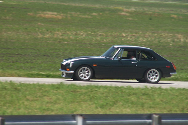 Curtis Jacobson and his 1971 MGB GT V8