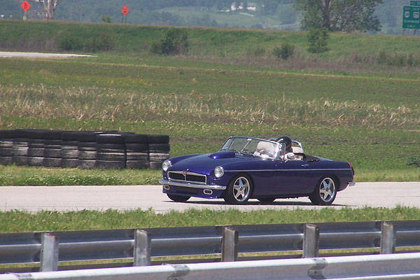 Mike Moor and his 1978 MGB V8