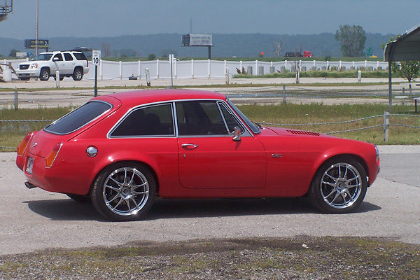 Terry Schulte and his 1974 MGB GT V8