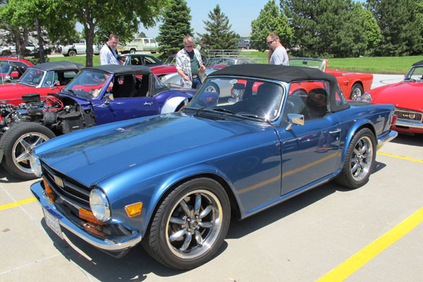 Calvin Grannis - Elk Grove, CA - 1974 Triumph TR6 - Chevy V8