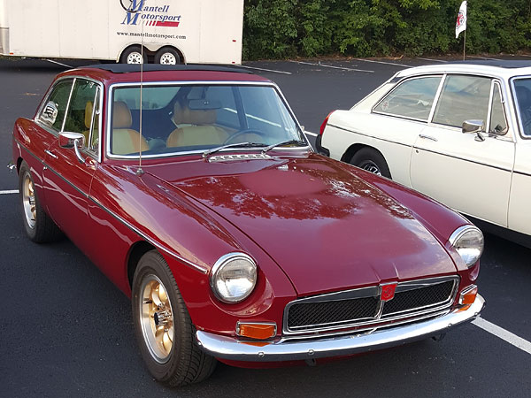 Alan Moor's 1973 MGB GT with Buick 215 V8 - Tipp City, Ohio