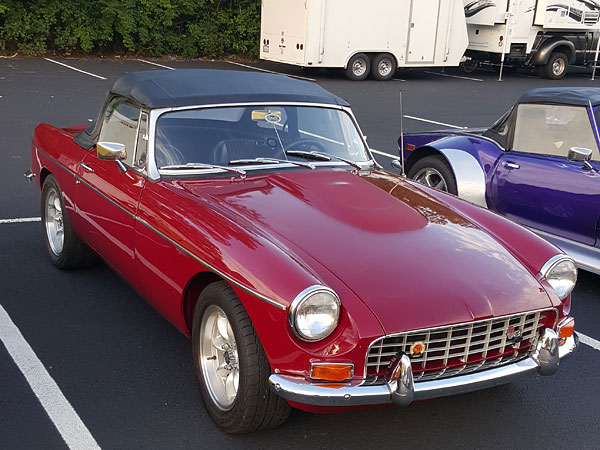 Graham Creswick's 1976 MGB with Ford 302 V8 - Chatham, Ontario