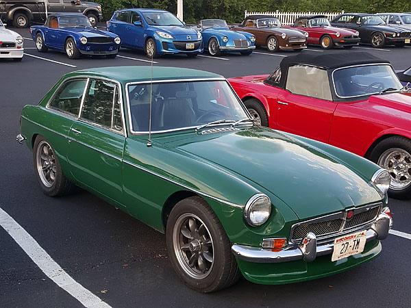 Larry Shimp's 1967 MGB GT with Ford 302 V8 - Burlington, Wisconsin