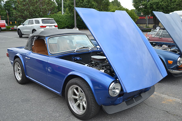 Ed Peppard's 1975 Triumph TR-6 with Ford V8 - Woodlawn, Tennessee