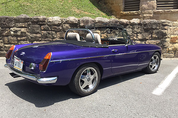 Mike Moor's 1978 MGB with Buick V8 - Angola, Indiana