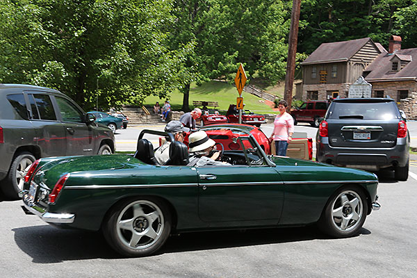 Robert Milks' 1968 MGB with Buick V8 - Hendersonville, North Carolina