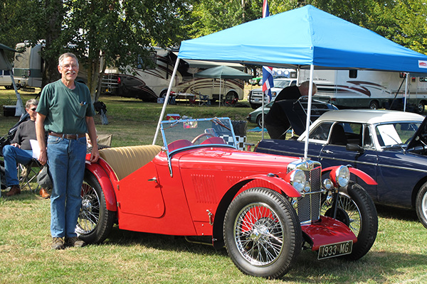 Brian Laine's 1933 MG J2 Midget