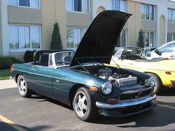 Kurt Schley's MG V-8 conversion