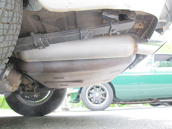 Glasspack muffler.