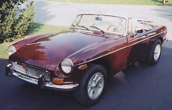 Richard Benson's 1975 MGB with Buick 215 V8 Engine