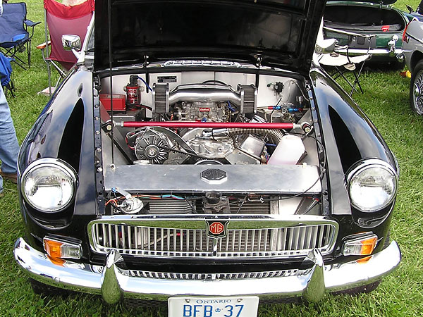 Steve Rushton's 1979 MGB-LE with Chevy 350 V8