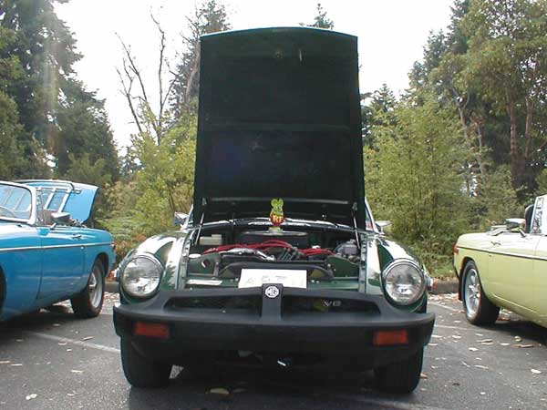 Terry Hart's MGB with Buick V8