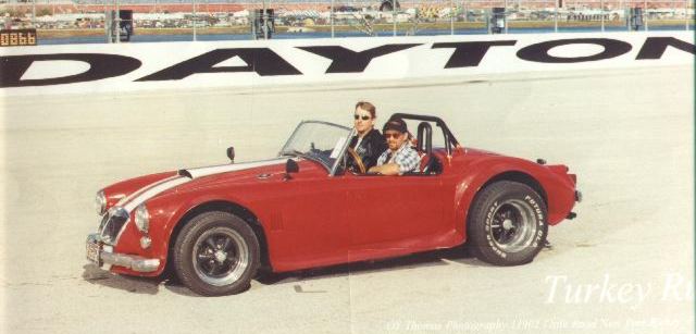 Todd Jones' 1961 MGA, with Supercharged Ford 351 Cleveland V8